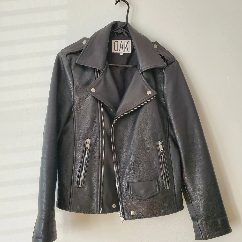 Oak Leather Jaclet Unisex